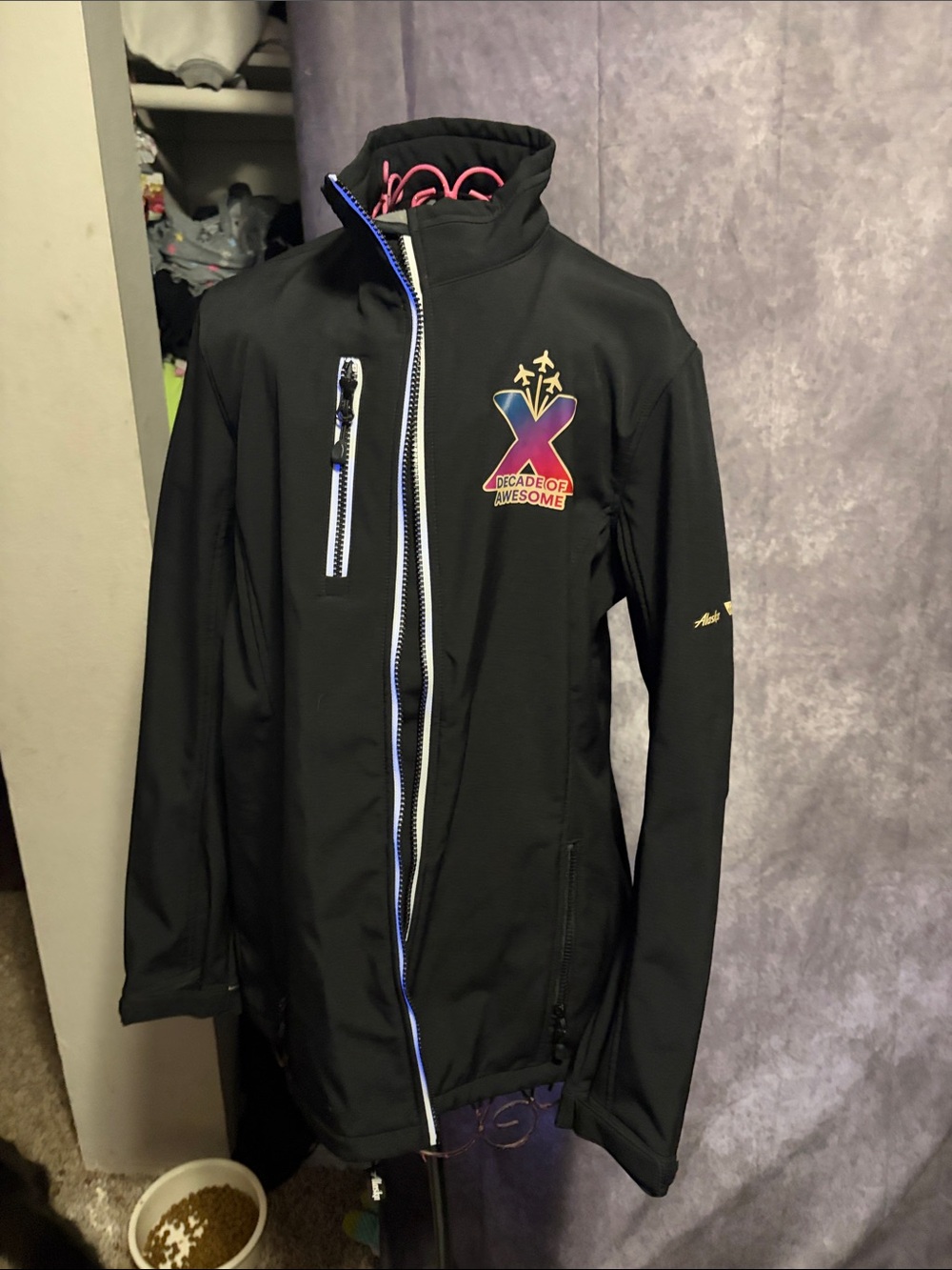 Weather proof Alaska airlines jacket